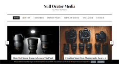 Desktop Screenshot of nullorator.com
